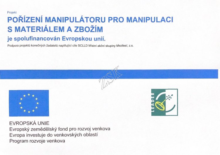 POZEN MANIPULTORU PRO MANIPULACI A MATERILEM A ZBOM j - Kliknutm na obrzek zavete